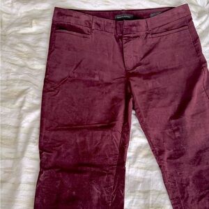 Banana Republic velvet pants